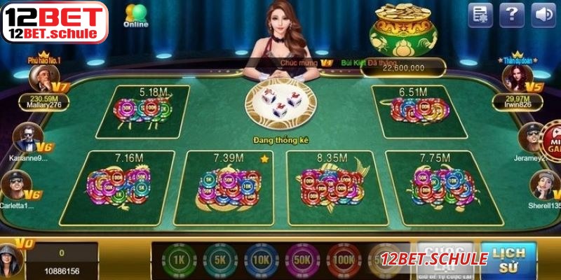 Những điểm thú vị bầu cua online 12BET đang sở hữu