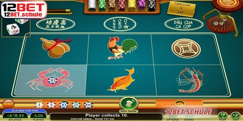 Quản lý vốn chặt chẽ để hạn chế rủi ro khi chơi bầu cua 12BET trực tuyến
