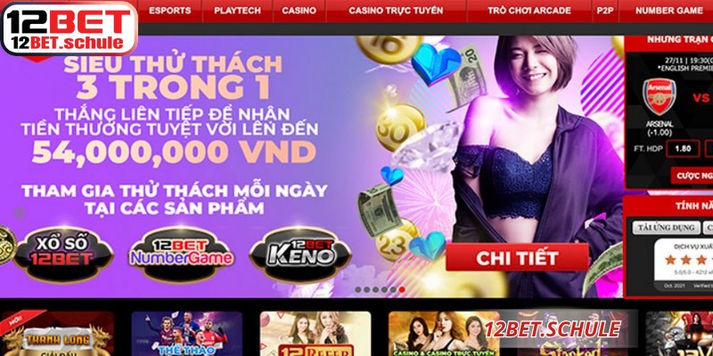 Chương trình khuyến mãi tân thủ hấp dẫn khi đăng ký 12BET thành công
