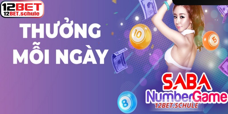 Những con số hoàn trả và thưởng nạp cực cao của nhà cái 12BET