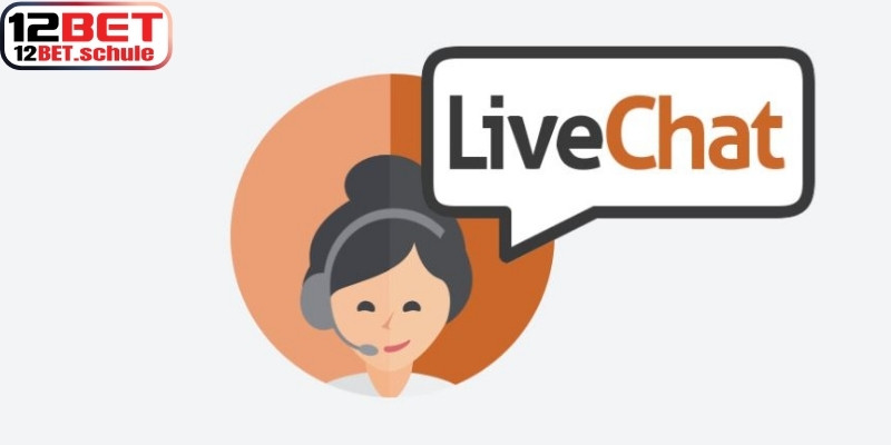 Liên hệ 12BET qua cửa sổ chat trực tuyến có tần suất sử dụng cao nhất